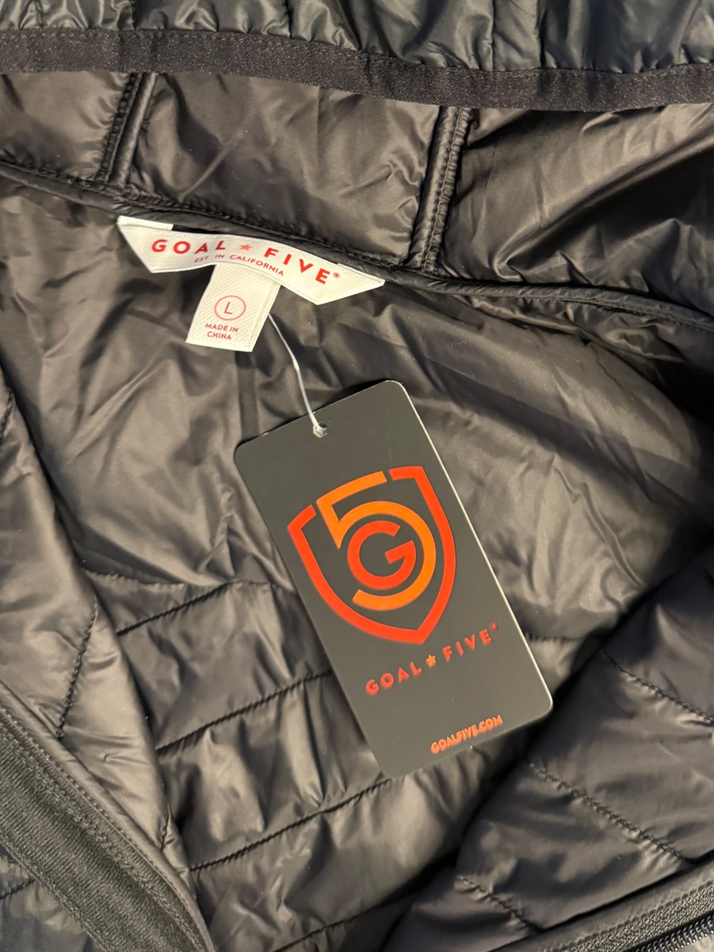 Women’s Black Quilted hooded vest